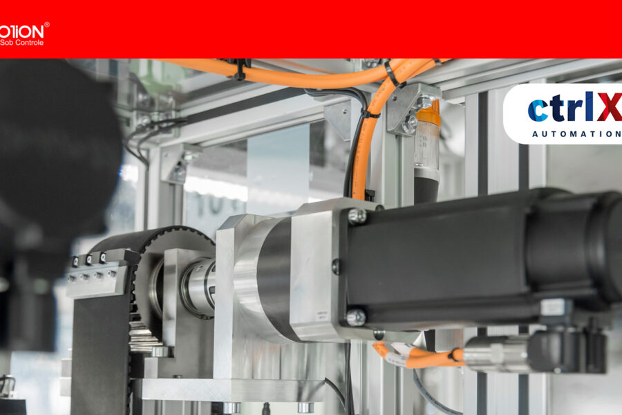 ctrlX DRIVE e MS2N: controle e precisão para automação