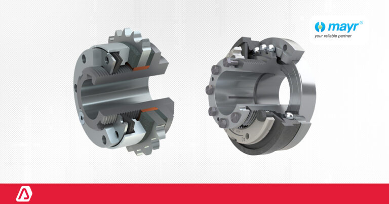 Proteção contra sobrecarga em máquinas industriais com limitadores de torque ROBA Slip Hub