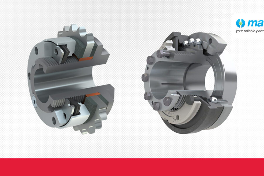 Proteção contra sobrecarga em máquinas industriais com limitadores de torque ROBA Slip Hub