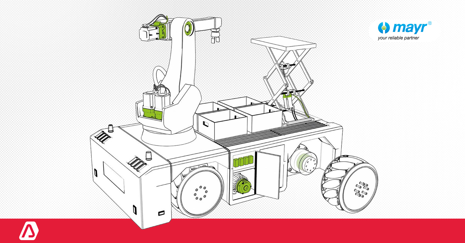Freios de Segurança para AGVs: proteção para intralogística